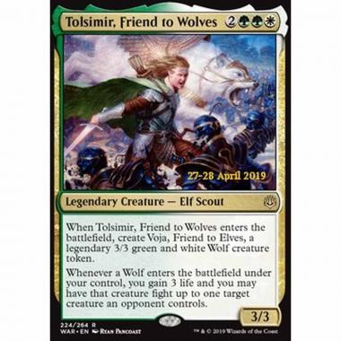 Tolsimir, Friend to Wolves - Tolsimir, Amico dei Lupi - [XWAR] [NM] [Foil]