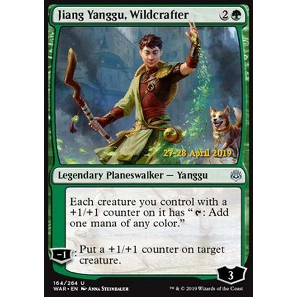 Jiang Yanggu, Wildcrafter - Jiang Yanggu, Plasmanatura - [XWAR] [NM] [Foil]