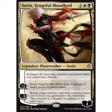 Sorin, Vengeful Bloodlord - Sorin, Signore Sanguinario Vendicativo - [WAR] [NM]