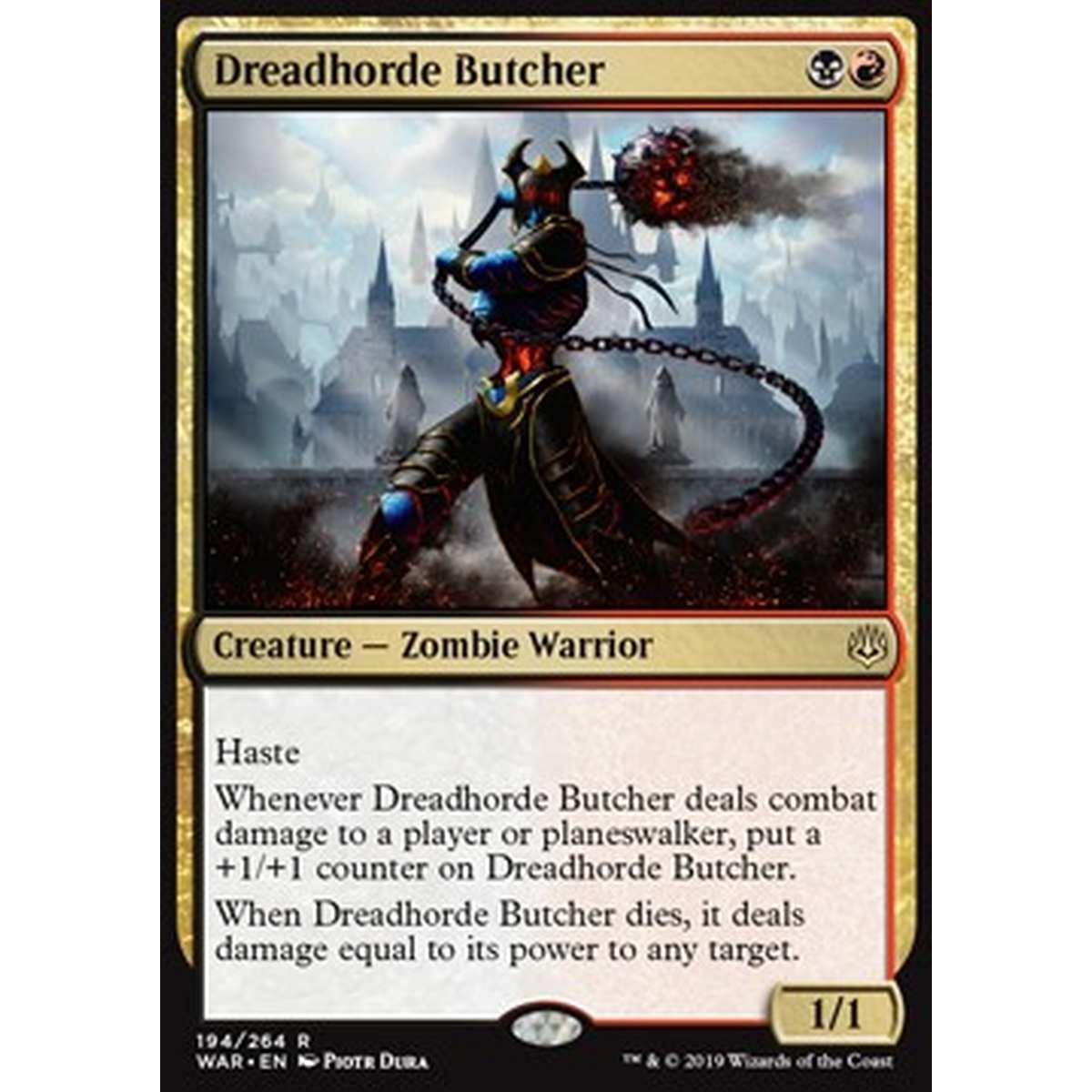 Dreadhorde Butcher - Macellaio dell'Orda Atroce - [WAR] [NM]