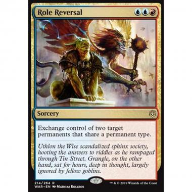 Role Reversal - Inversione di Ruoli - [WAR] [NM]