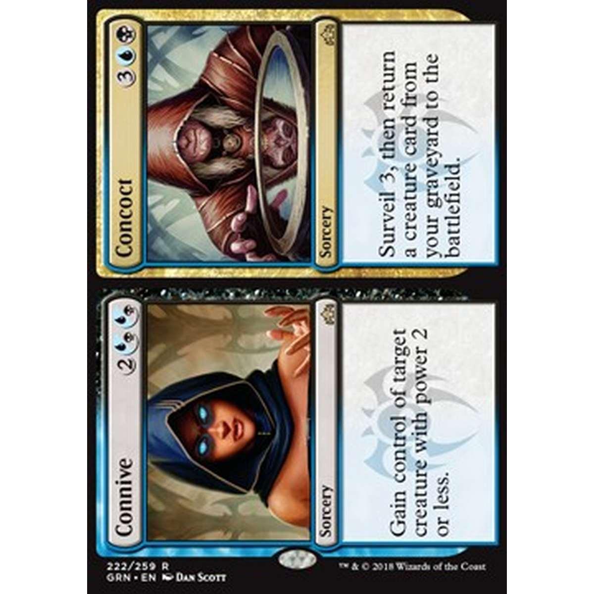Connive // Concoct - Connive // Concoct - [GRN] [NM] [Foil]