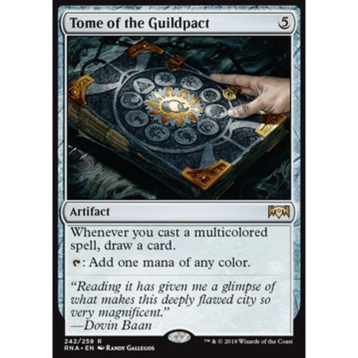 Tome of the Guildpact - Tomo del Patto delle Gilde - [RNA] [NM] [Foil]