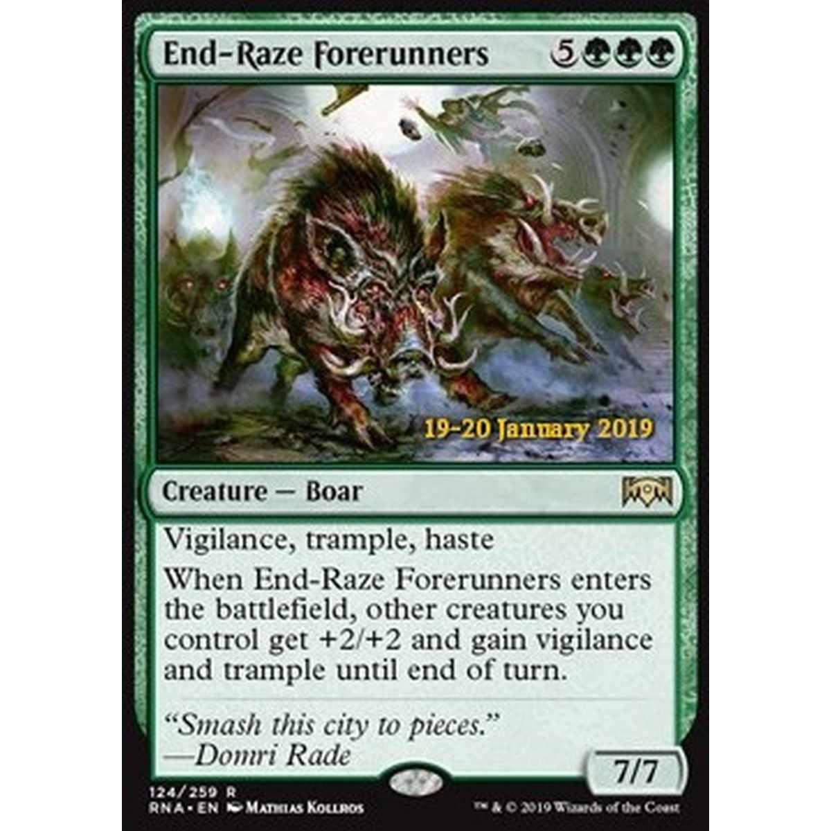End-Raze Forerunners - Avanguardia della Devastazione Finale - [XRNA] [NM] [Foil]