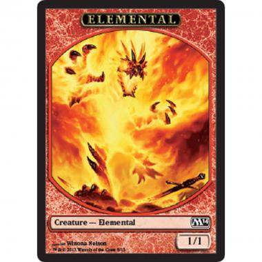 Elemental Token (Red 1/1) (V.2) - Elemental Token (Red 1/1) (V.2) - [M14] [NM]