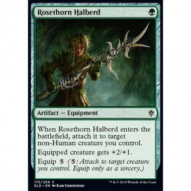 Rosethorn Halberd - Alabarda di Rosaspino - [ELD] [NM]
