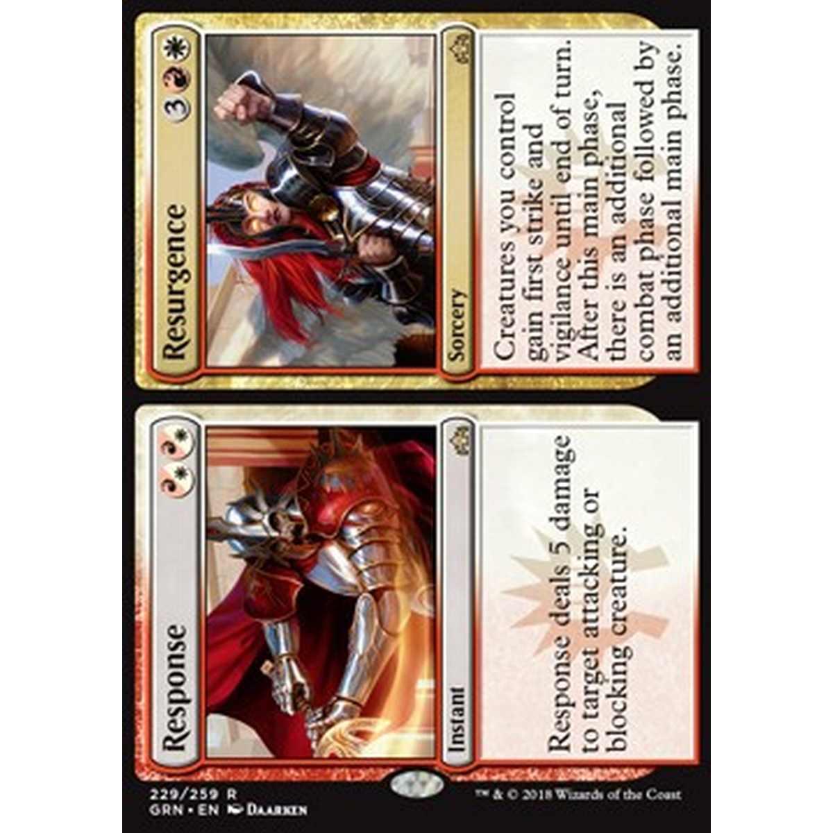 Response // Resurgence - Risposta // Riscatto - [GRN] [NM] [Foil]