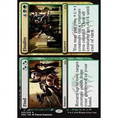Find // Finality - Trovare // Troncare - [XGRN] [NM] [Foil]