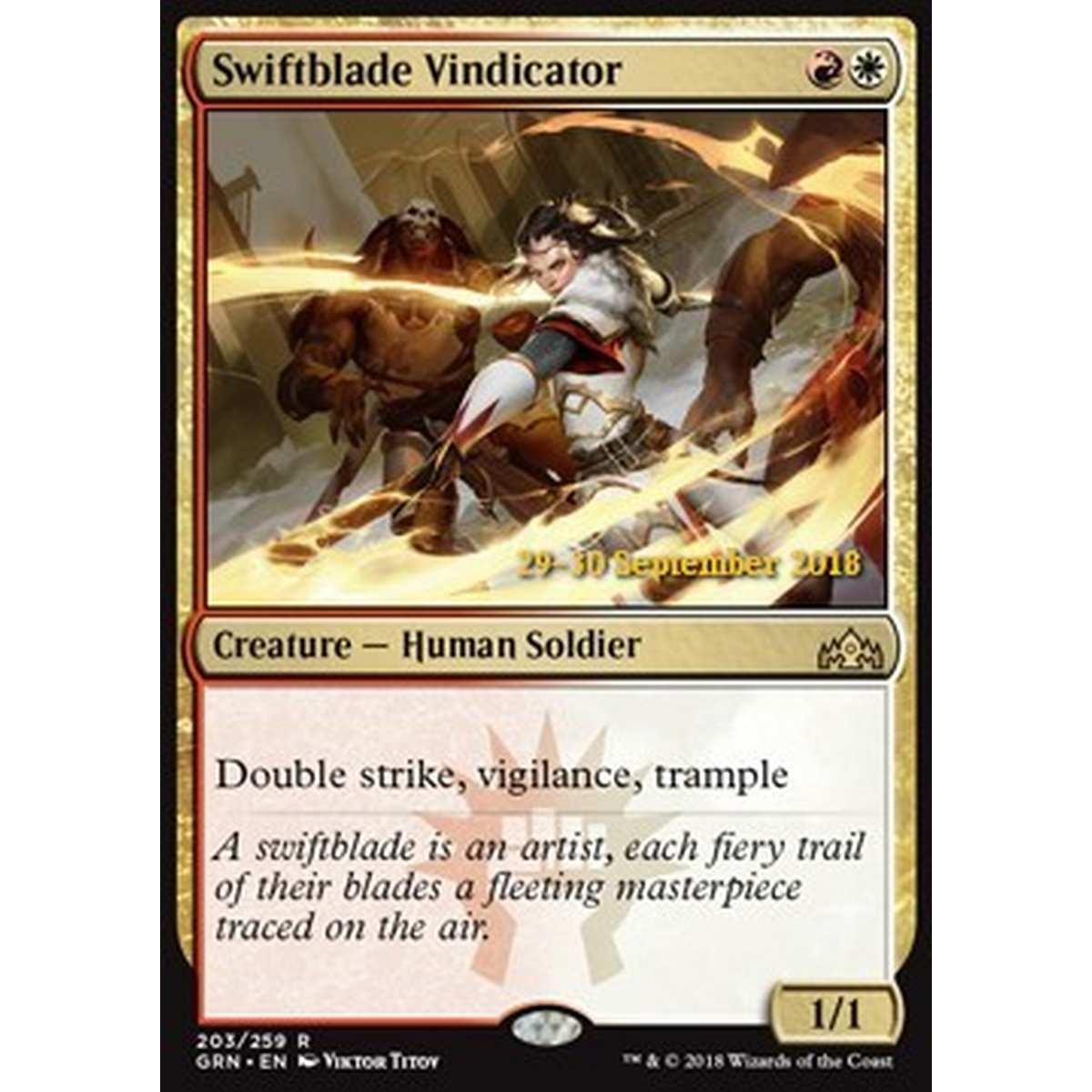 Swiftblade Vindicator - Vendicatrice Lamalesta - [XGRN] [NM] [Foil]