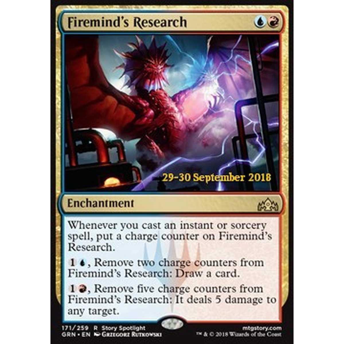 Firemind's Research - Ricerca del Mentefiamma - [XGRN] [NM] [Foil]