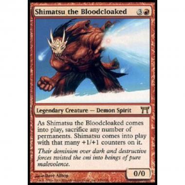 Shimatsu the Bloodcloaked - Shimatsu Sanguemanto - [CHK] [EX] [Foil]