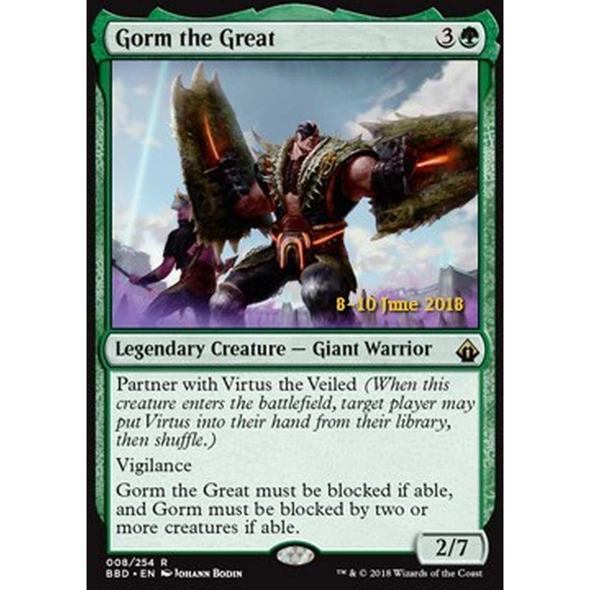 Gorm the Great - Gorm the Great - [PBBD] [NM] [Foil]