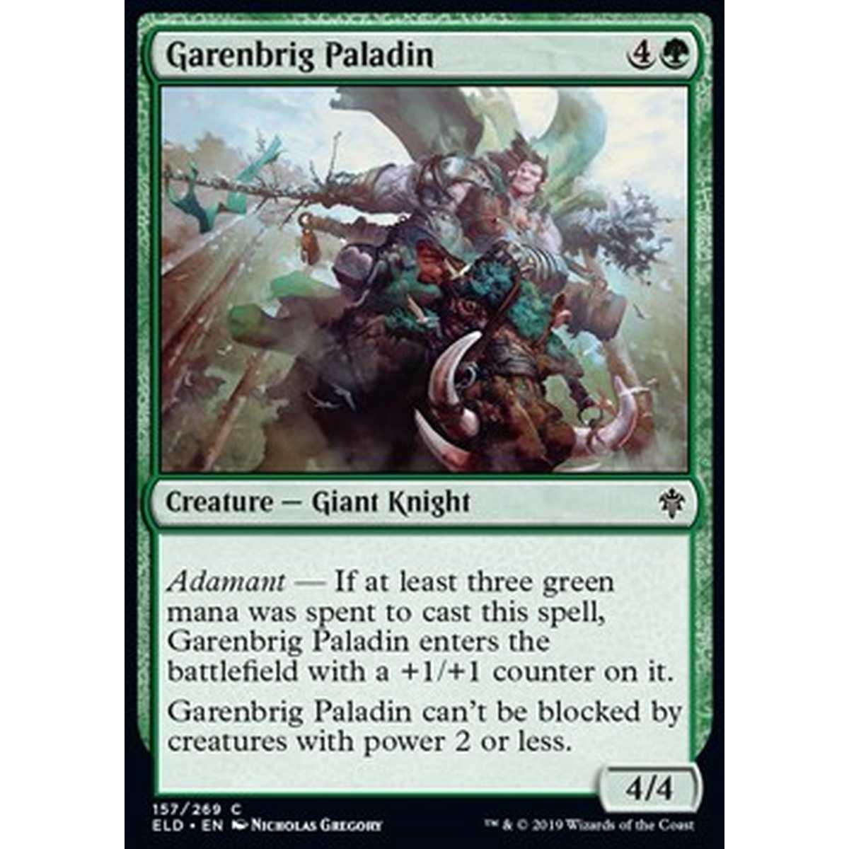 Garenbrig Paladin - Paladino di Garenponte - [ELD] [NM]