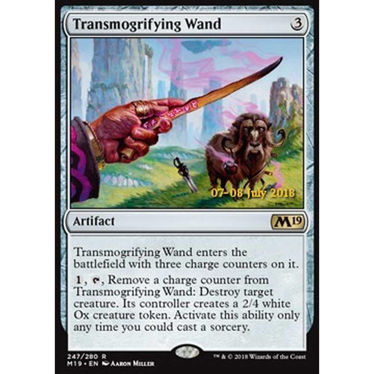 Transmogrifying Wand - Bacchetta Trasmutatrice - [PM19] [NM] [Foil]
