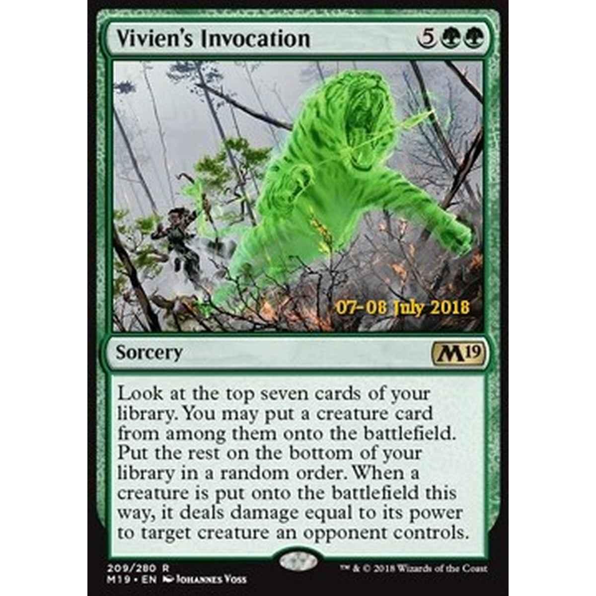 Vivien's Invocation - Evocazione di Vivien - [PM19] [NM] [Foil]
