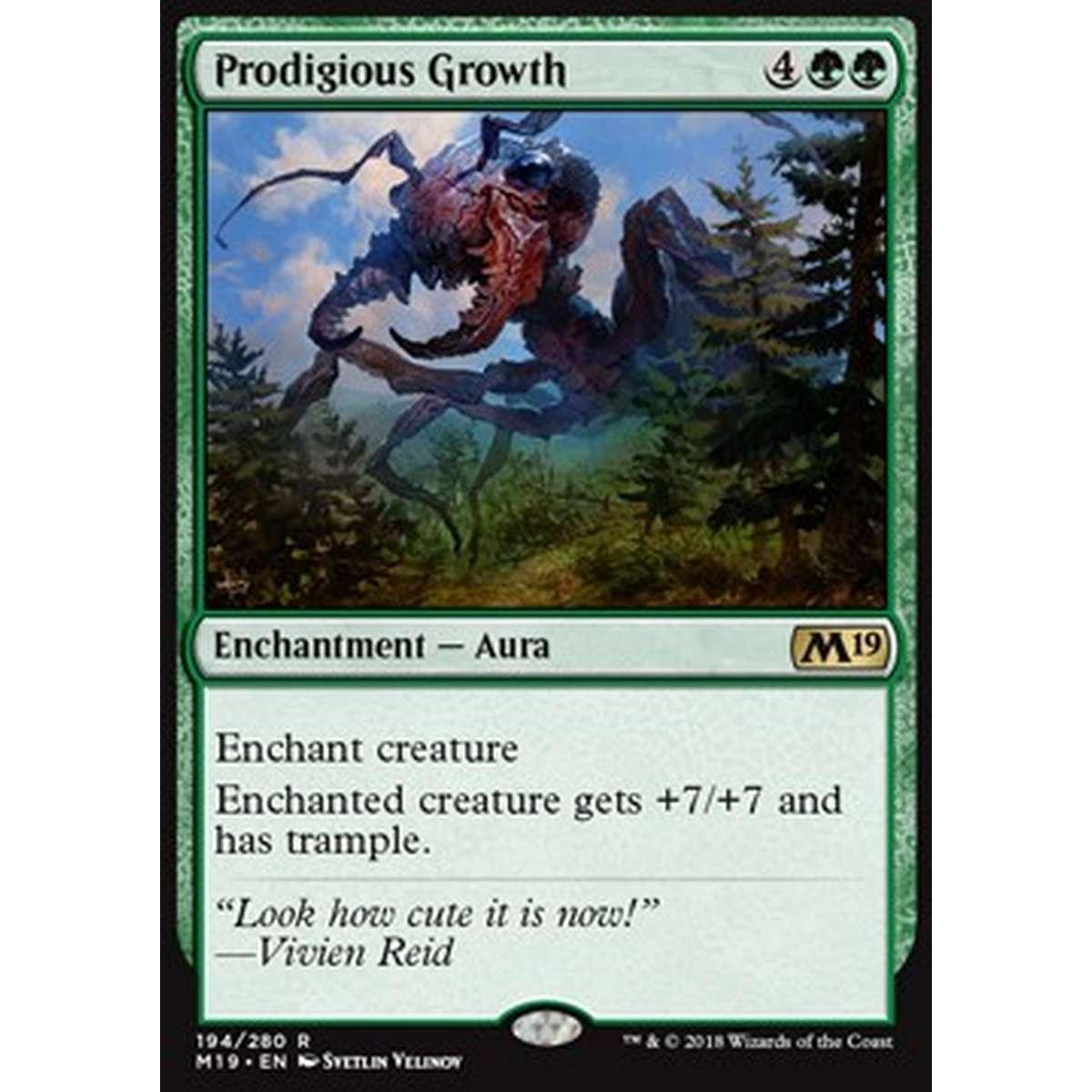 Prodigious Growth - Crescita Prodigiosa - [M19] [NM] [Foil]