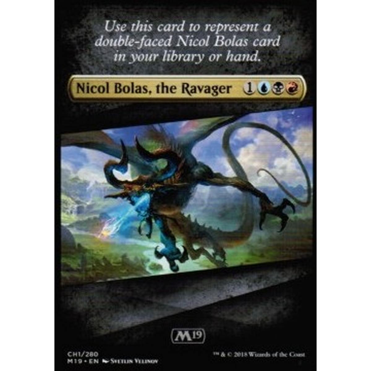 Double-Faced Card Proxy Checklist - Double-Faced Card Proxy Checklist - [M19] [NM]