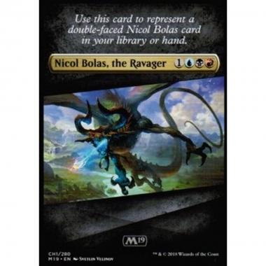 Double-Faced Card Proxy Checklist - Double-Faced Card Proxy Checklist - [M19] [NM]