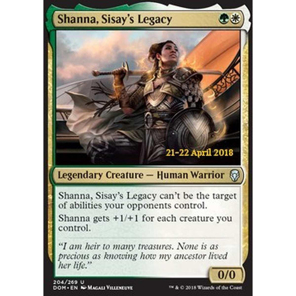 Shanna, Sisay's Legacy - Shanna, Eredit  di Sisay - [PDOM] [NM] [Foil]