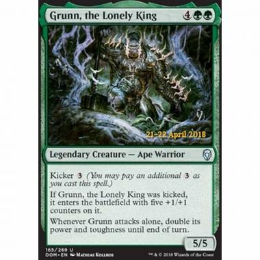 Grunn, the Lonely King - Grunn, il Re Solitario - [PDOM] [NM] [Foil]