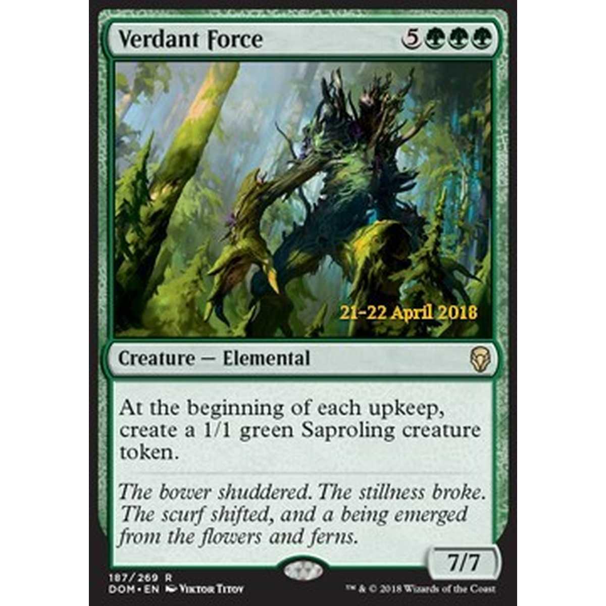 Verdant Force - Forza della Vegetazione - [PDOM] [NM] [Foil]
