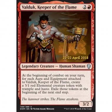 Valduk, Keeper of the Flame - Valduk, Custode della Fiamma - [PDOM] [NM] [Foil]
