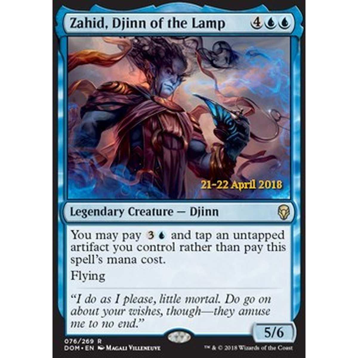 Zahid, Djinn of the Lamp - Zahid, Genio della Lampada - [PDOM] [NM] [Foil]