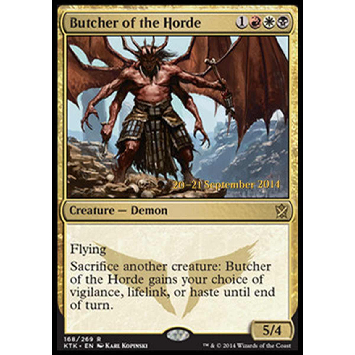 Butcher of the Horde - Macellaio dell'Orda - [PKTK] [NM] [Foil]