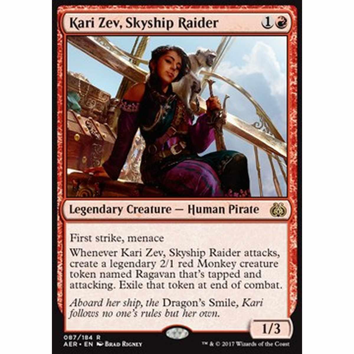 Kari Zev, Skyship Raider - Kari Zev, Predona di Avionavi - [AER] [NM]