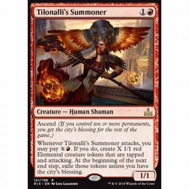 Tilonalli's Summoner - Evocatrice di Tilonalli - [RIX] [NM] [Foil]