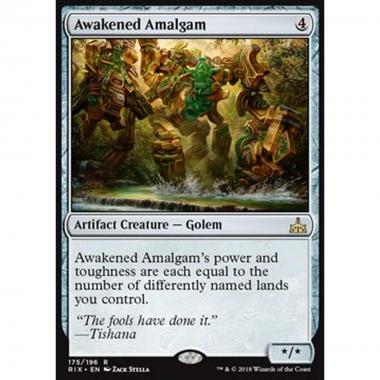 Awakened Amalgam - Amalgama Risvegliato - [RIX] [NM] [Foil]