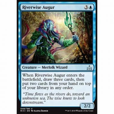 Riverwise Augur - Augure della Saggezza Fluviale - [RIX] [NM] [Foil]