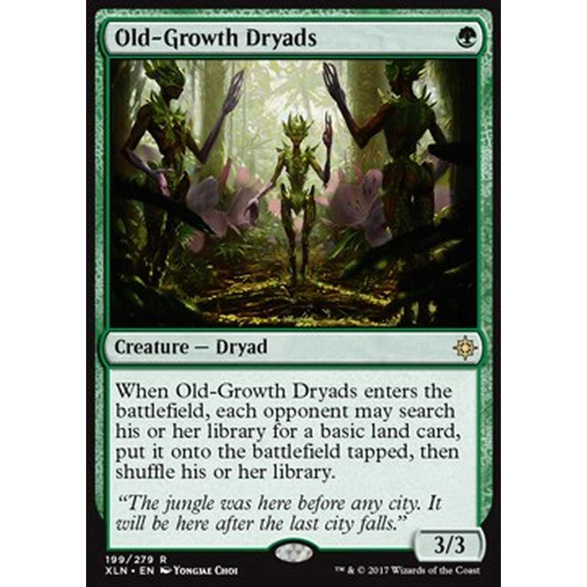 Old-Growth Dryads - Old-Growth Dryads - [XLN] [NM] [Foil]