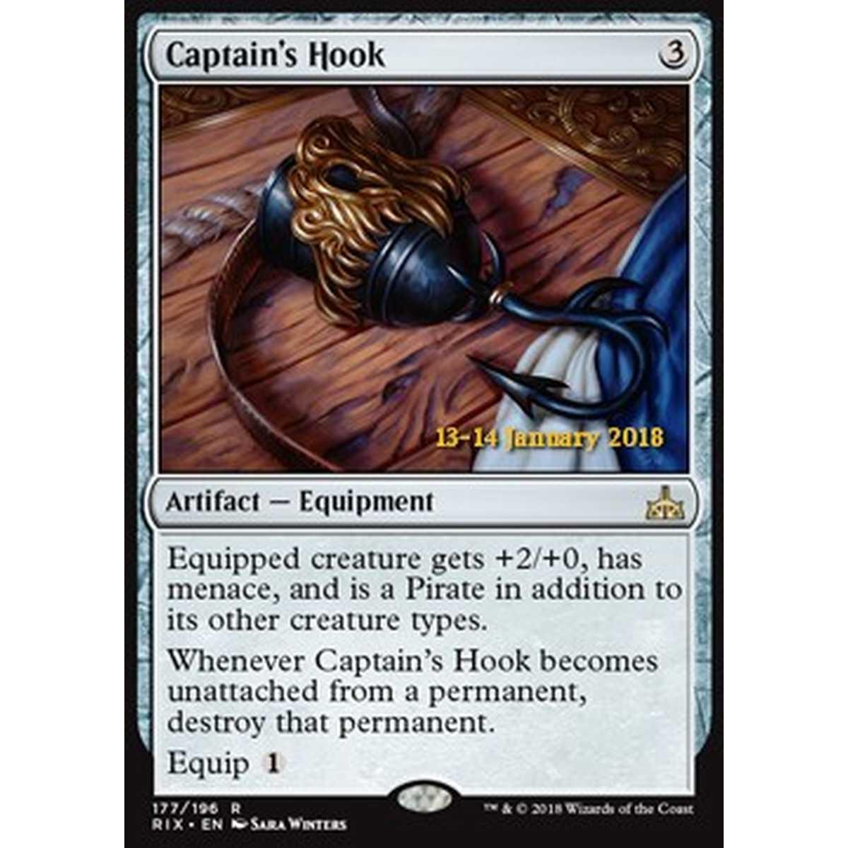 Captain's Hook - Uncino del Capitano - [RIXP] [NM] [Foil]