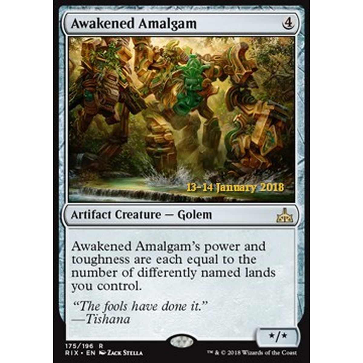 Awakened Amalgam - Amalgama Risvegliato - [RIXP] [NM] [Foil]