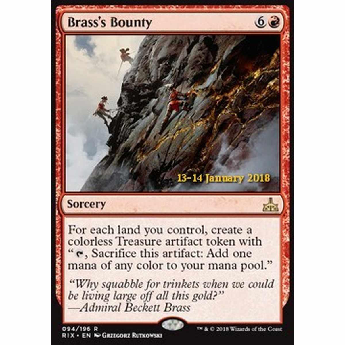 Brass's Bounty - Bottino di Cuor di Bronzo - [RIXP] [NM] [Foil]