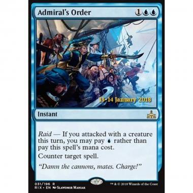 Admiral's Order - Ordine dell'Ammiraglio - [RIXP] [NM] [Foil]