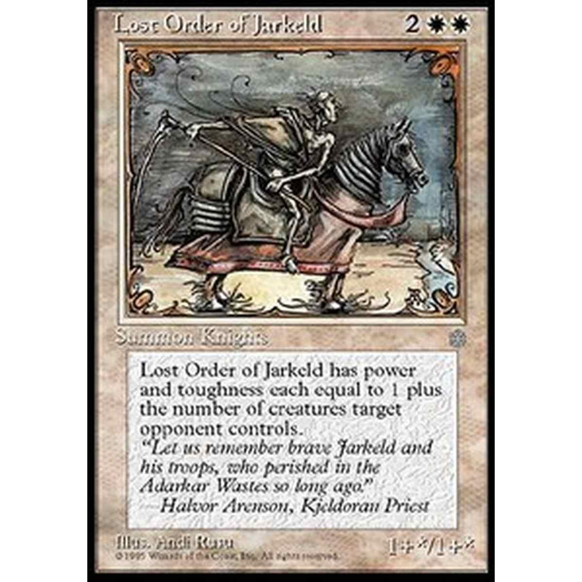 Lost Order of Jarkeld - Lost Order of Jarkeld - [ICE] [EX]