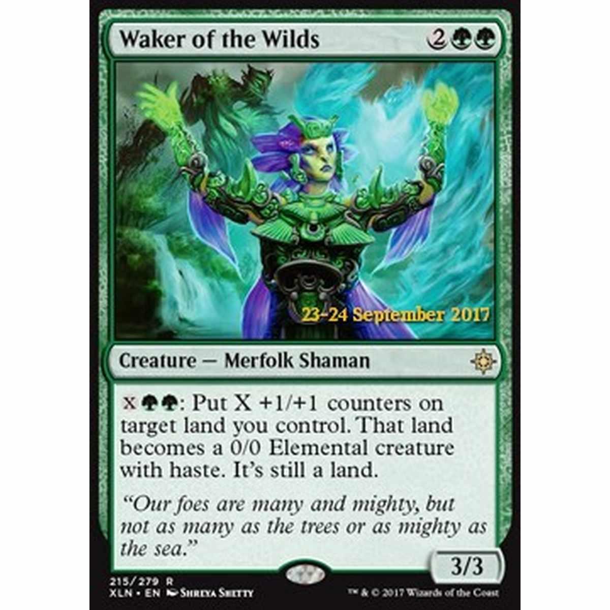 Waker of the Wilds - Risvegliatrice delle Terre Selvagge - [XLNP] [NM] [Foil]