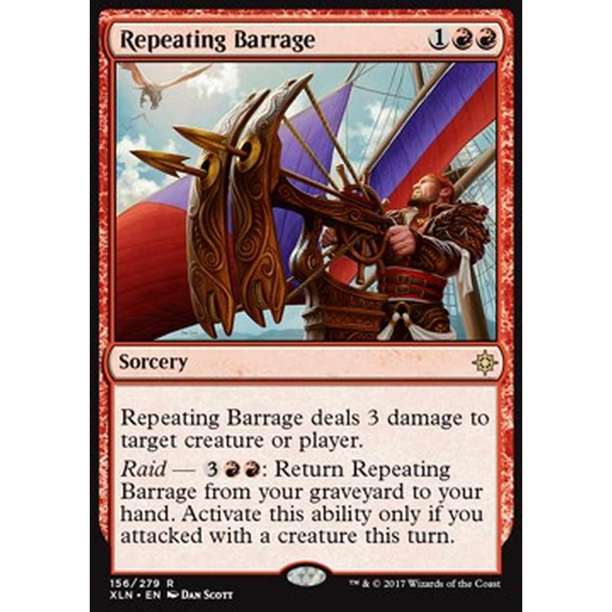Repeating Barrage - Fuoco a Ripetizione - [XLN] [NM] [Foil]