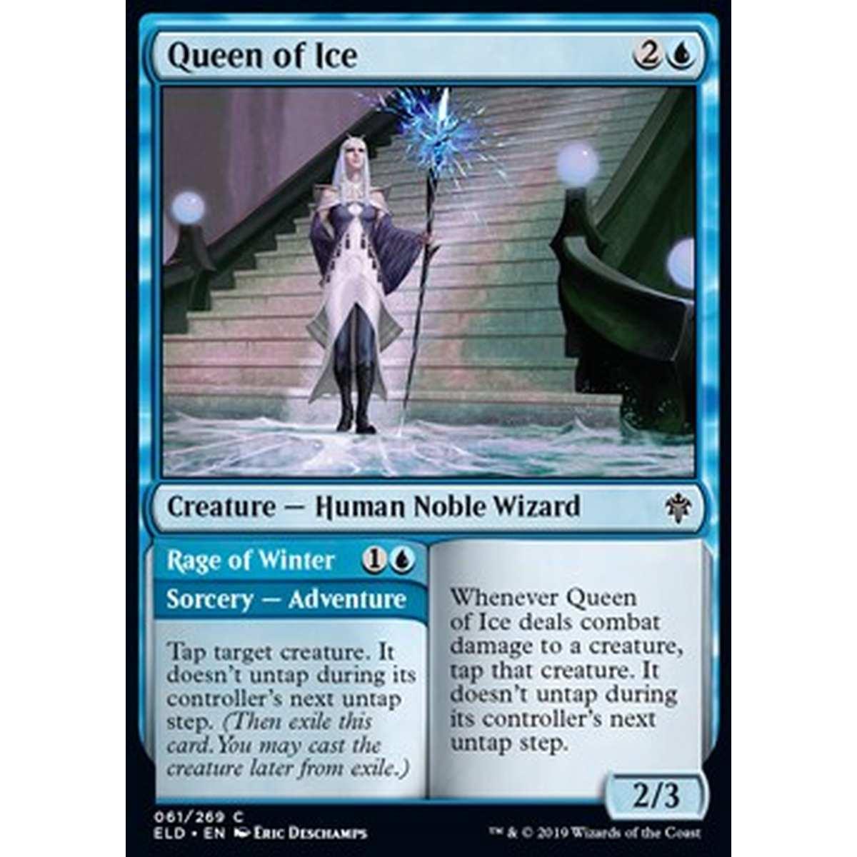 Queen of Ice // Rage of Winter - Regina dei Ghiacci // Furia dell'Inverno - [ELD] [NM]