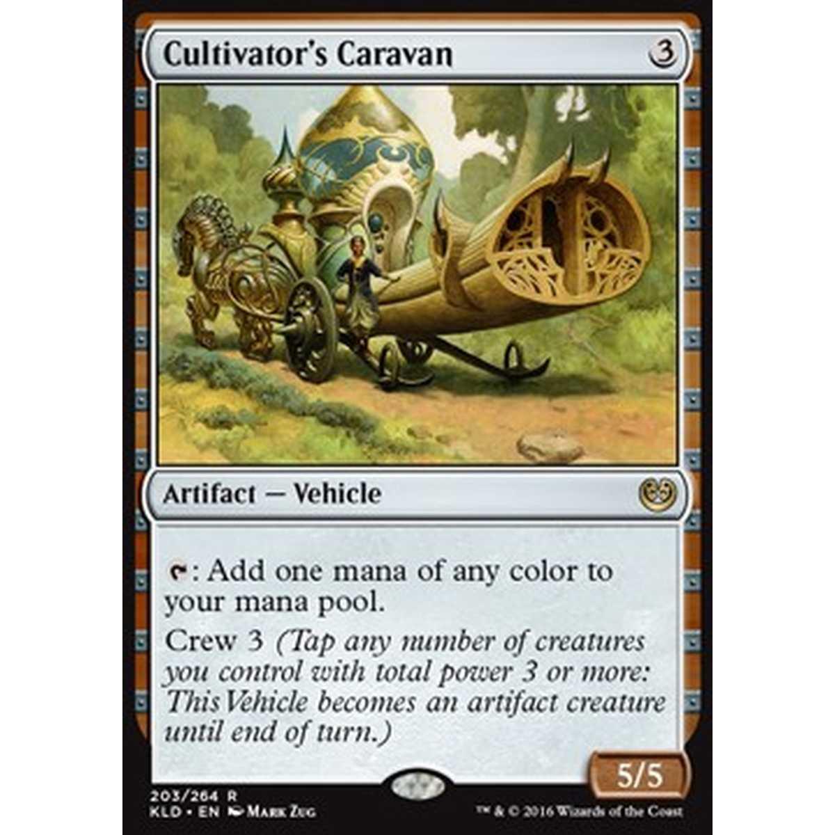 Cultivator's Caravan - Cultivator's Caravan - [KLD] [NM] [Foil]