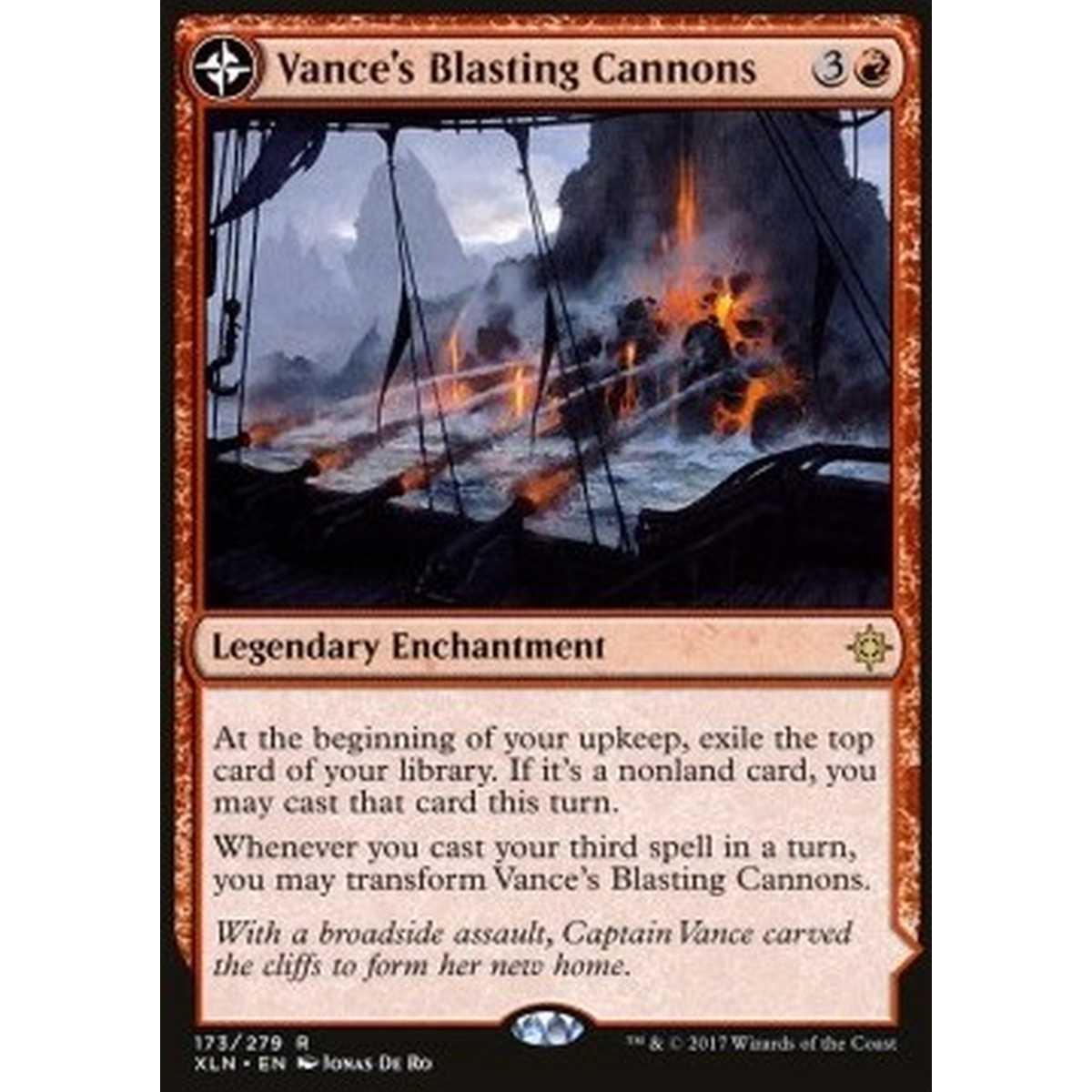 Vance's Blasting Cannons // Spitfire Bastion - Cannoni Esplosivi di Vance // Baluardo Focoso - [XLN] [NM]