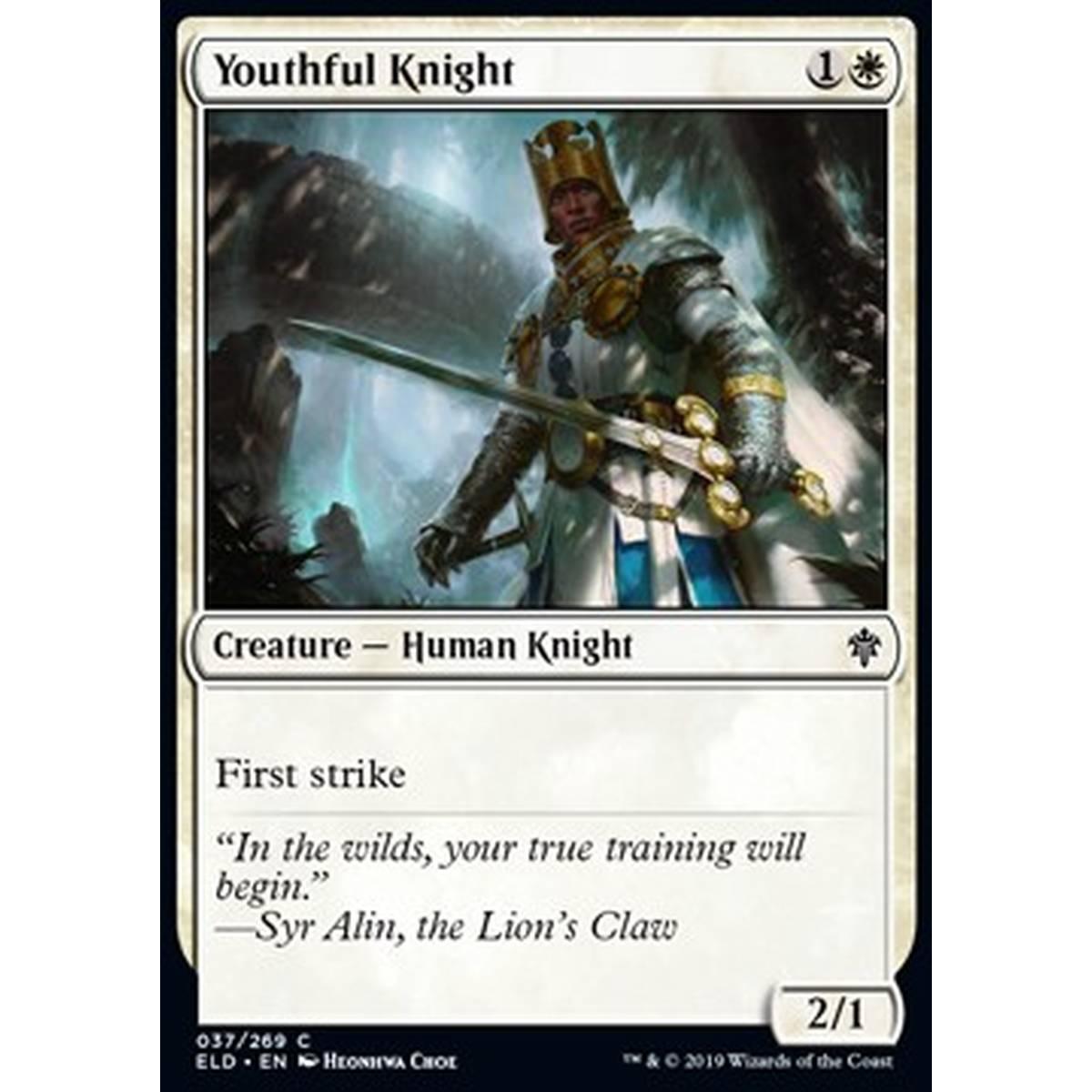 Youthful Knight - Cavaliere Giovane - [ELD] [NM]