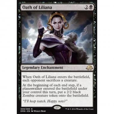 Oath of Liliana - Oath of Liliana - [EMN] [NM] [Foil]