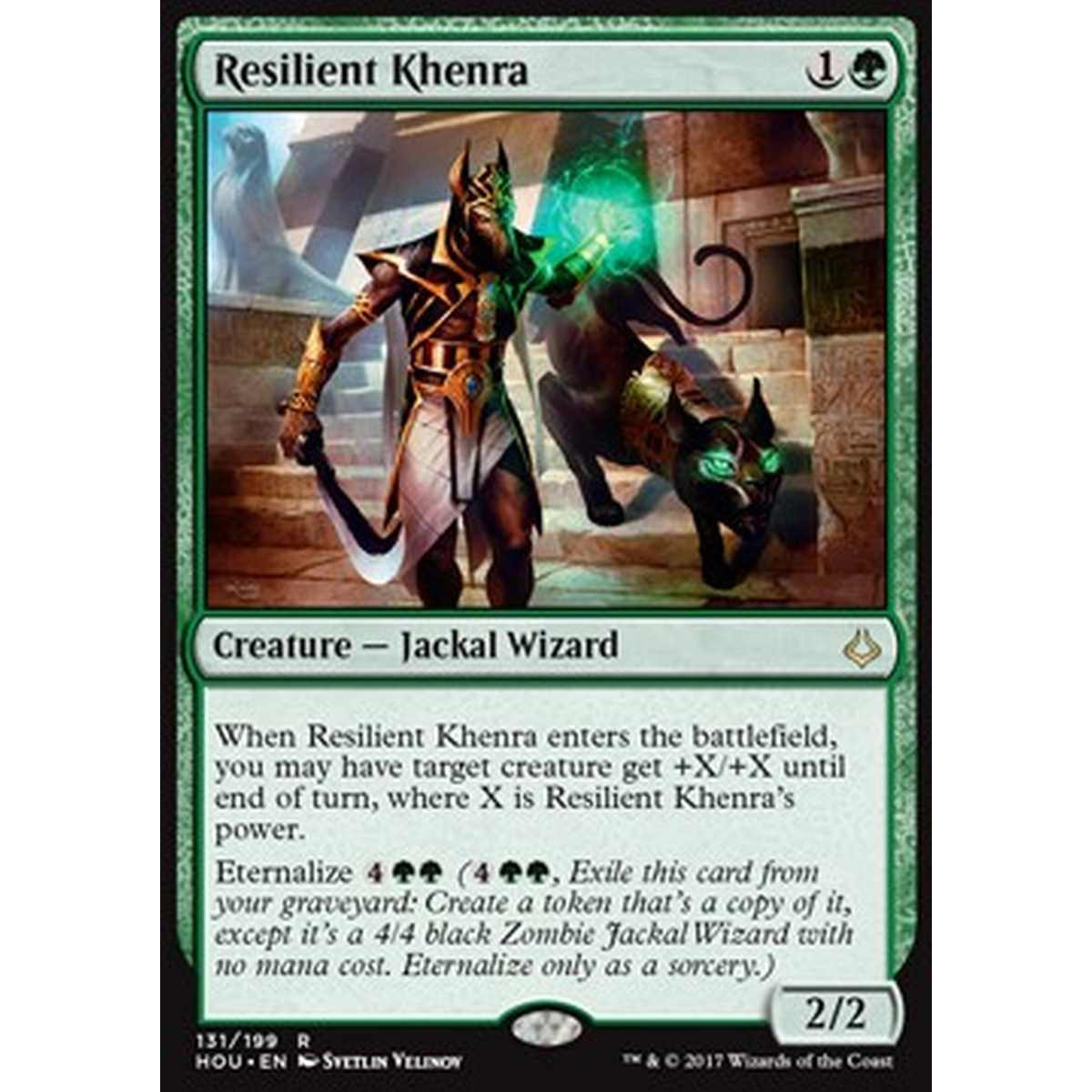 Resilient Khenra - Khenra Coriaceo - [HOU] [NM] [Foil]