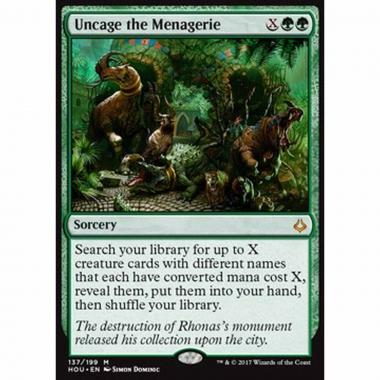 Uncage the Menagerie - Liberare il Serraglio - [HOU] [NM]