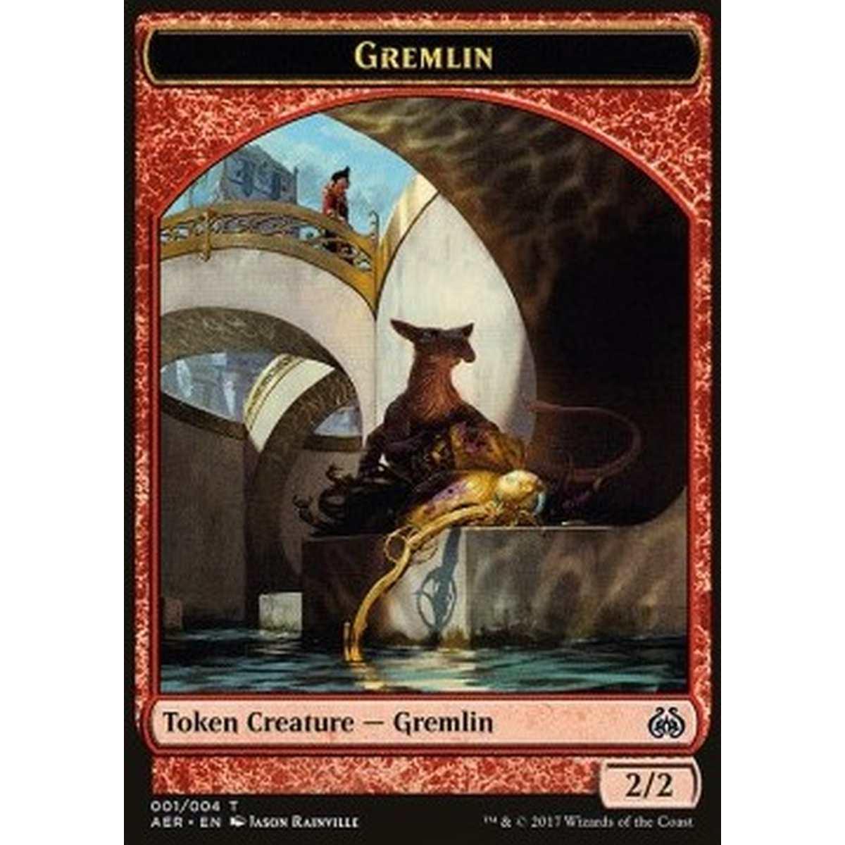 Gremlin Token (R 2/2) / Energy Reserve - Gremlin Token (R 2/2) / Energy Reserve - [LET] [NM] [Foil]