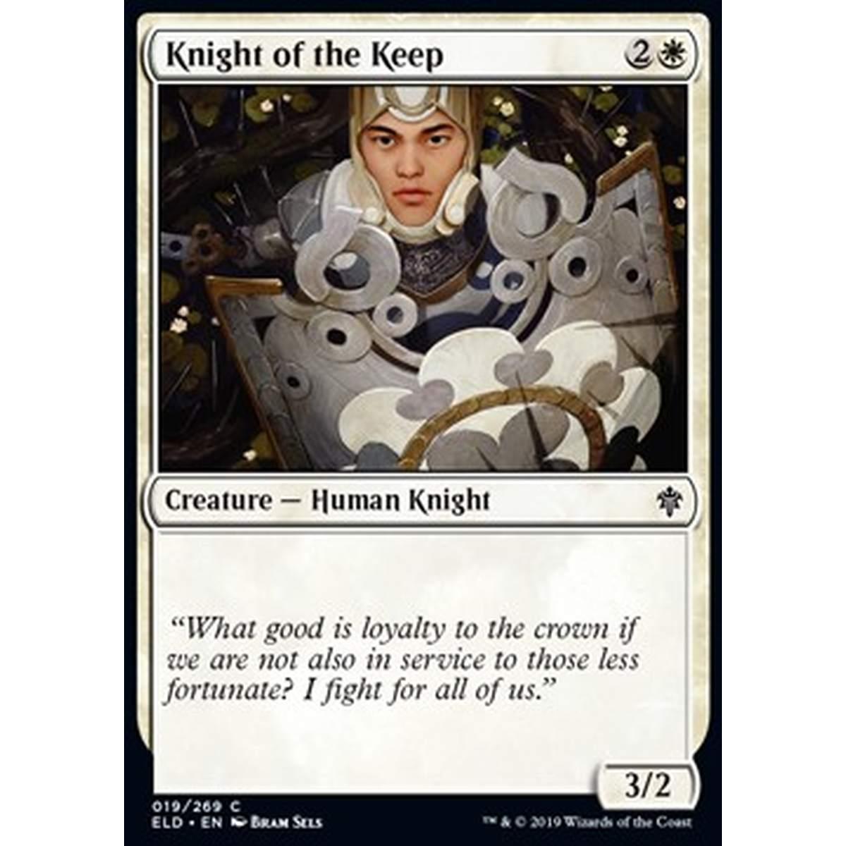 Knight of the Keep - Cavaliere della Fortezza - [ELD] [NM]