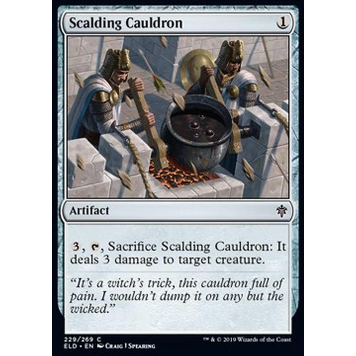 Scalding Cauldron - Calderone Incandescente - [ELD] [NM]